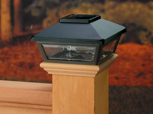 Black Low Profile Solar Light Deck Railing Balusters Balusters and railings to fit your needs a Pro Deck Store